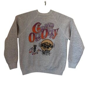 Grand Ole Opry Tultex Vintage 1992 Nashville TN Sweatshirt Gray Large USA READ